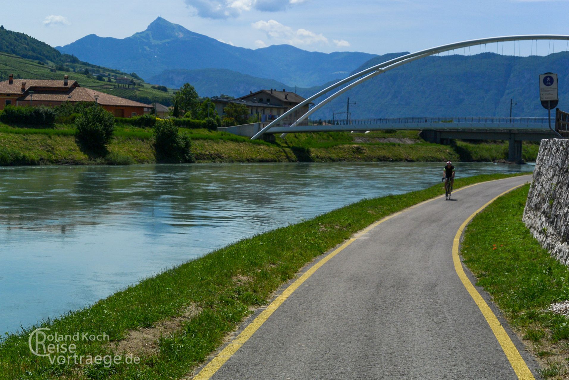 mit Kindern per Rad über die Alpen, Via Claudia Augusta, Etschradweg